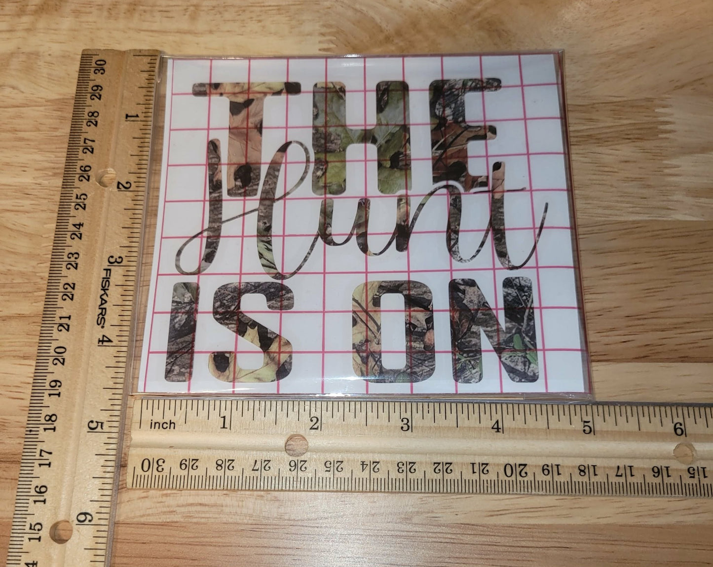 The Hunt is On Decal