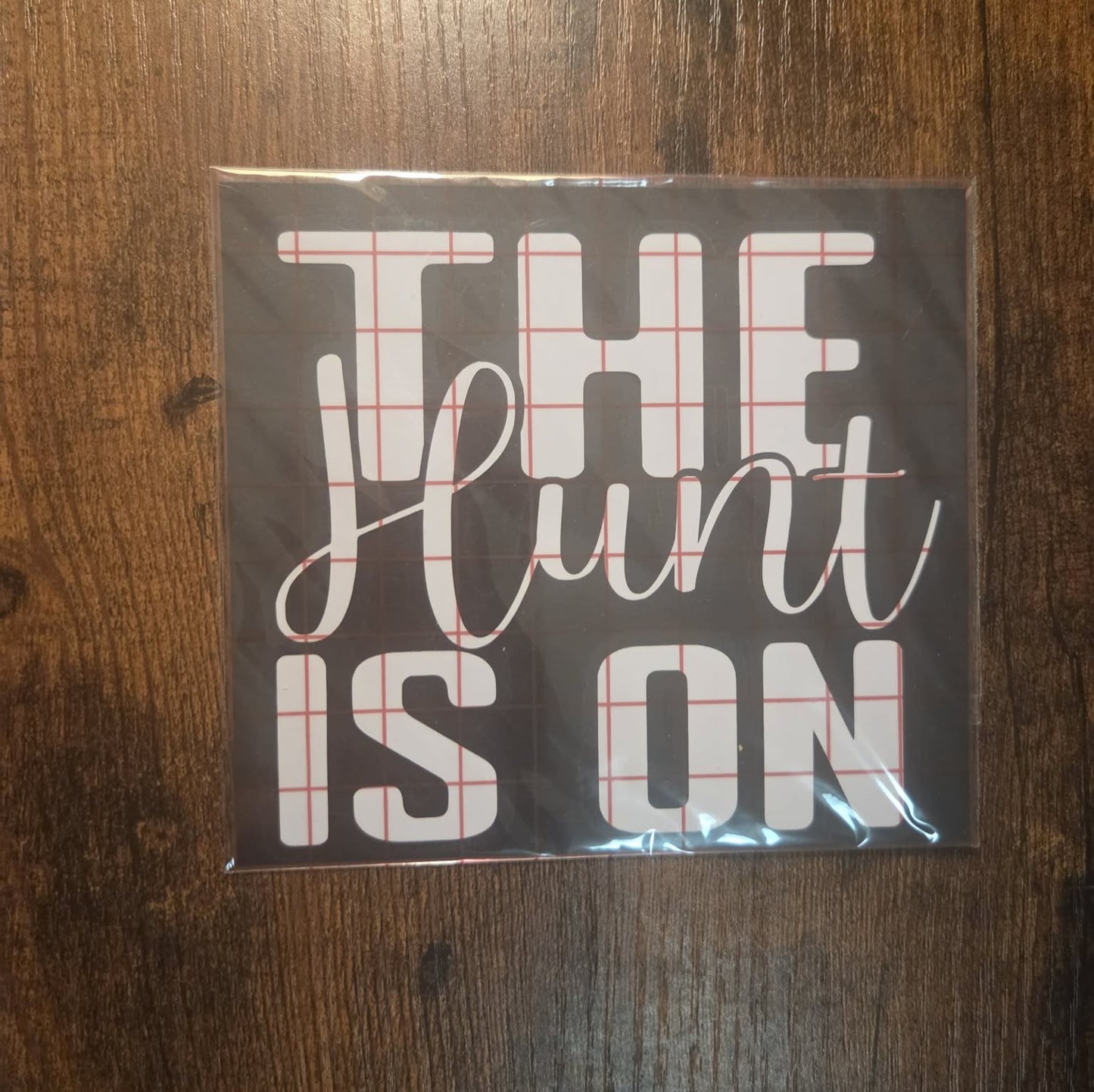 The Hunt is On Decal
